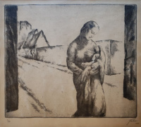 Fabro József (1897-?): Anya gyermekkel, 1928, 9/25