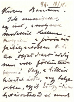 Rippl-Rónai József (1861-1927) levele Kézdi-Kovács Lászlónak, Neuilly 1899. április 10.