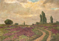Tölgyessy Artúr (1853-1920): Virágos mező