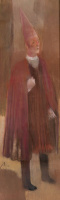 Bernáth Aurél (1895-1982): Férfi süvegben, 1972