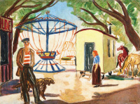 Emőd Aurél (1897-1958): Vurstli