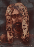 Haller József (1935-2017) : Férfi portré, 1991