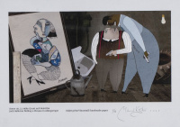 Milorad Krstic (1952): Lt. Mike Grant and detective Jack Halloran finding a Picasso in Albuquerque 1/16, 2023