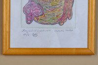 Geoszabó László (1944-2011): Magmává újraolvadó mesés Kelet (1999.) 29x21 cm színes nyomat 12/1