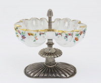 Biedermeier ezüst fűszertartó