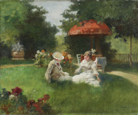 Neogrády Antal (1861-1942): Udvarlás
