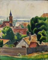 Vörös Géza (1897-1957): Kisváros