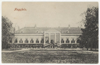 HEGYFALU 1915. ca. Kastély, régi képeslap