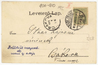 NAGYVÁRAD 1904. Régi képeslap, indóház, vasútállomás