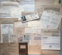 ÚJPEST 1945-46. LŐRINCZ Pál kötöde tuladonos, az ujpesti zsidóság megmentésével kapcsolatos tevékenységének iratanyag gyűjteménye! 150 dokumentum, rendkívüli helytörténeti, történelmi tétel!